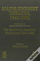 Major Knesset Debates, 1948-1981
