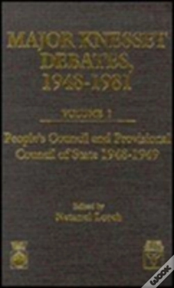 Capa do artigo Major Knesset Debates, 1948-81