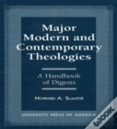Major Modern And Contemporary Theologies