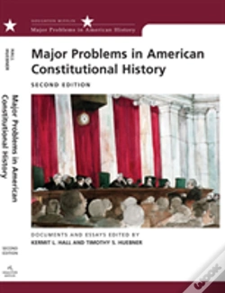 Capa do artigo Major Problems In American Constitutional History
