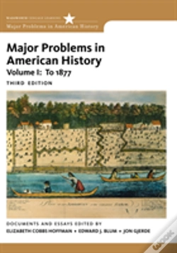 Capa do artigo Major Problems In American History, Volume I