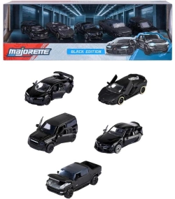 Capa do artigo Majorette Coches Negros Giftpack 5 Coches