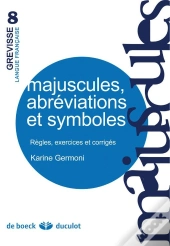 Majuscules, Abréviations Et Symboles