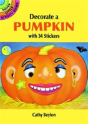 Make Your Own Halloween Pumpkin With 34 Stickers - Preview