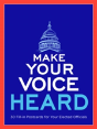 Make Your Voice Heard Postcard Book - Preview