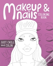 Makeup And Nails Coloring Book