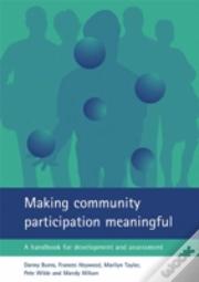 Making Community Participation Meaningful