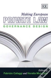 Capa do artigo Making European Private Law - Governance Design