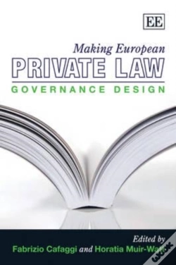 Capa do artigo Making European Private Law - Governance Design