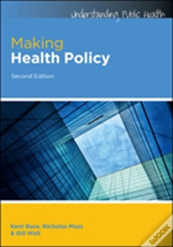 Capa do artigo Making Health Policy