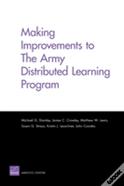 Capa do artigo Making Improvements To The Army Distributed Learning Program