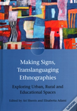 Capa do artigo Making Signs, Translanguaging Ethnographies