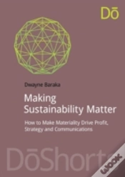Capa do artigo Making Sustainability Matter