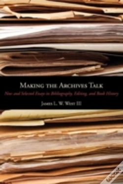 Capa do artigo Making The Archives Talk