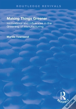 Capa do artigo Making Things Greener