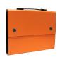 Orange Portfolio Bag with 12 Compartments - Preview