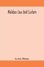 Malabar Law And Custom - Preview