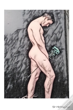 Capa do artigo Male Nude Themed  Grid  Page Notepad  Ir