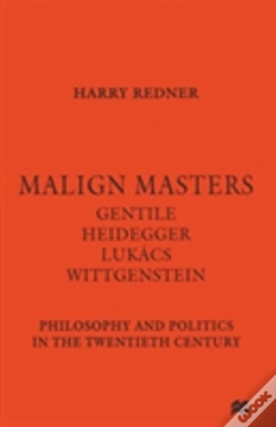 Capa do artigo Malign Masters Gentile Heidegger Lukacs Wittgenstein