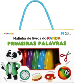 Capa do artigo Malinha de Livros do Panda - Primeiras Palavras