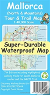 Capa do artigo Mallorca North & Mountains Tour & Trail Super-Durable Map (7th Ed)
