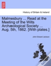 Capa do artigo Malmesbury ... Read At The Meeting Of Th