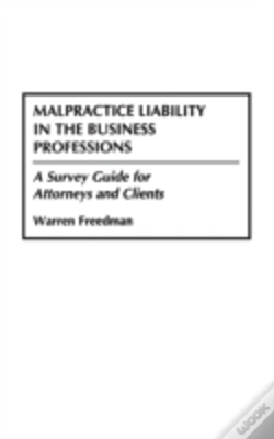 Capa do artigo Malpractice Liability In The Business Professions