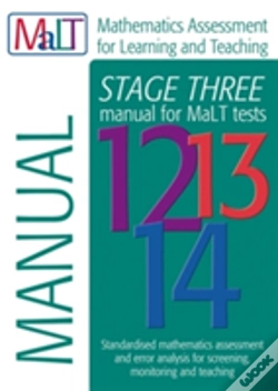 Capa do artigo Malt Stage Three (Tests 12-14) Manual (Mathematics Assessment For Learning And Teaching)