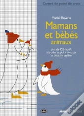 Mamans Et Bébés Animaux À Broder Au Point Arrière