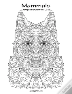 Capa do artigo Mammals Coloring Book For Grown-Ups 1, 2 & 3