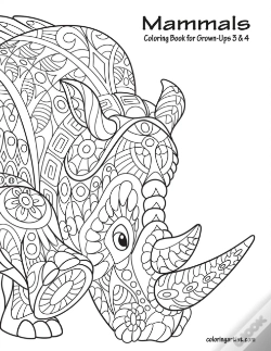 Capa do artigo Mammals Coloring Book For Grown-Ups 3 & 4