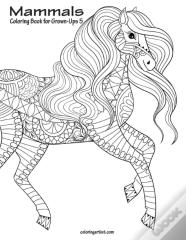 Mammals Coloring Book For Grown-Ups 5