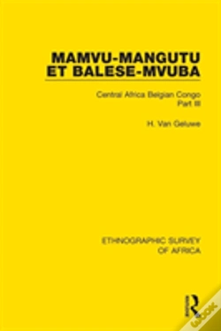 Capa do artigo Mamvu-Mangutu Et Balese-Mvuba