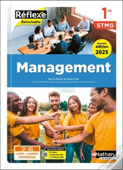 Capa do artigo Management - 1re Stmg - Coll. Réflexe - Éd. 2025 - Livre + Licence