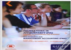 Management Accounting - Study Text