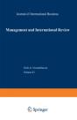 Management And International Review - Preview