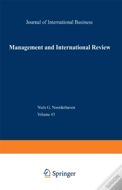 Capa do artigo Management And International Review