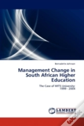 Management Change In South African Higher Education