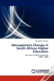 Capa do artigo Management Change In South African Higher Education