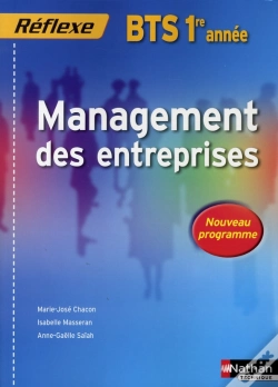Capa do artigo Management Des Entreprises ; Bts 1ère Année ; Pochette Réflexe Élève (Édition 2008)
