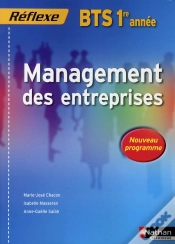Capa do artigo Management Des Entreprises ; Bts 1ère Année ; Pochette Réflexe Élève (Édition 2008)