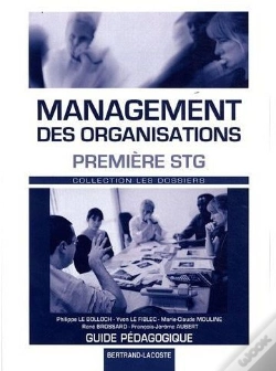 Capa do artigo Management Des Organisations ;1ère Stg