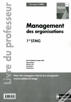 Capa do artigo Management Des Organisations 1ere Stmg (Parcourss Stmg) Professeur 2012