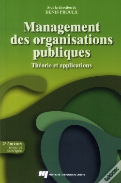 Capa do artigo Management Des Organisations Publiques ; Théorie Et Applications (2e Édition)