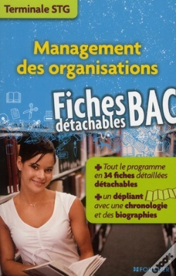 Capa do artigo Management Des Organisations ; Terminale Stg