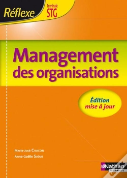 Capa do artigo Management Des Organisations Terminale Stg (Pochette Reflexe) Eleve 2010