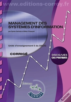 Capa do artigo Management Des Systemes D Information Corrige - Ue 5 Du Dscg