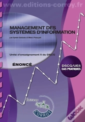 Management Des Systemes D'Information Enonce - Ue 5 Du Dscg