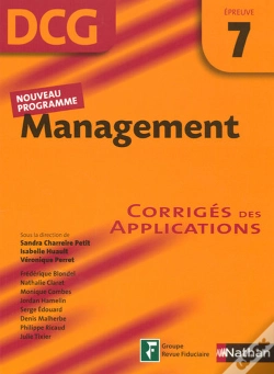 Capa do artigo Management ; Épreuve 7 ; Dcg ; Corrigés Des Applications (Édition 2007)