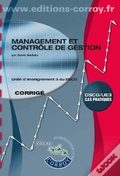 Capa do artigo Management Et Contrôle De Gestion ; Ue 3 Du Dscg ; Corrigé